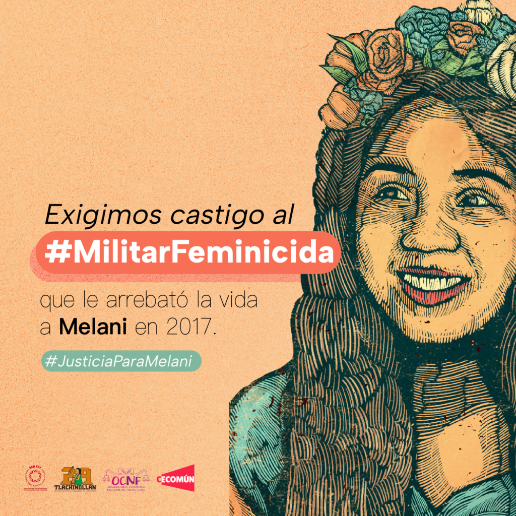 A siete años del feminicidio de Melani exigimos que la jueza resuelva con imparcialidad